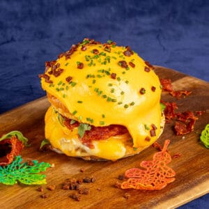 CHEESY BURGER (400gr)